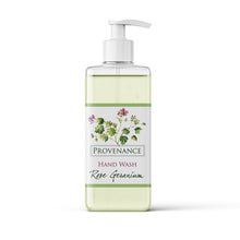 Load image into Gallery viewer, Hand wash in clear, square, glossy cosmetics bottle with pump.