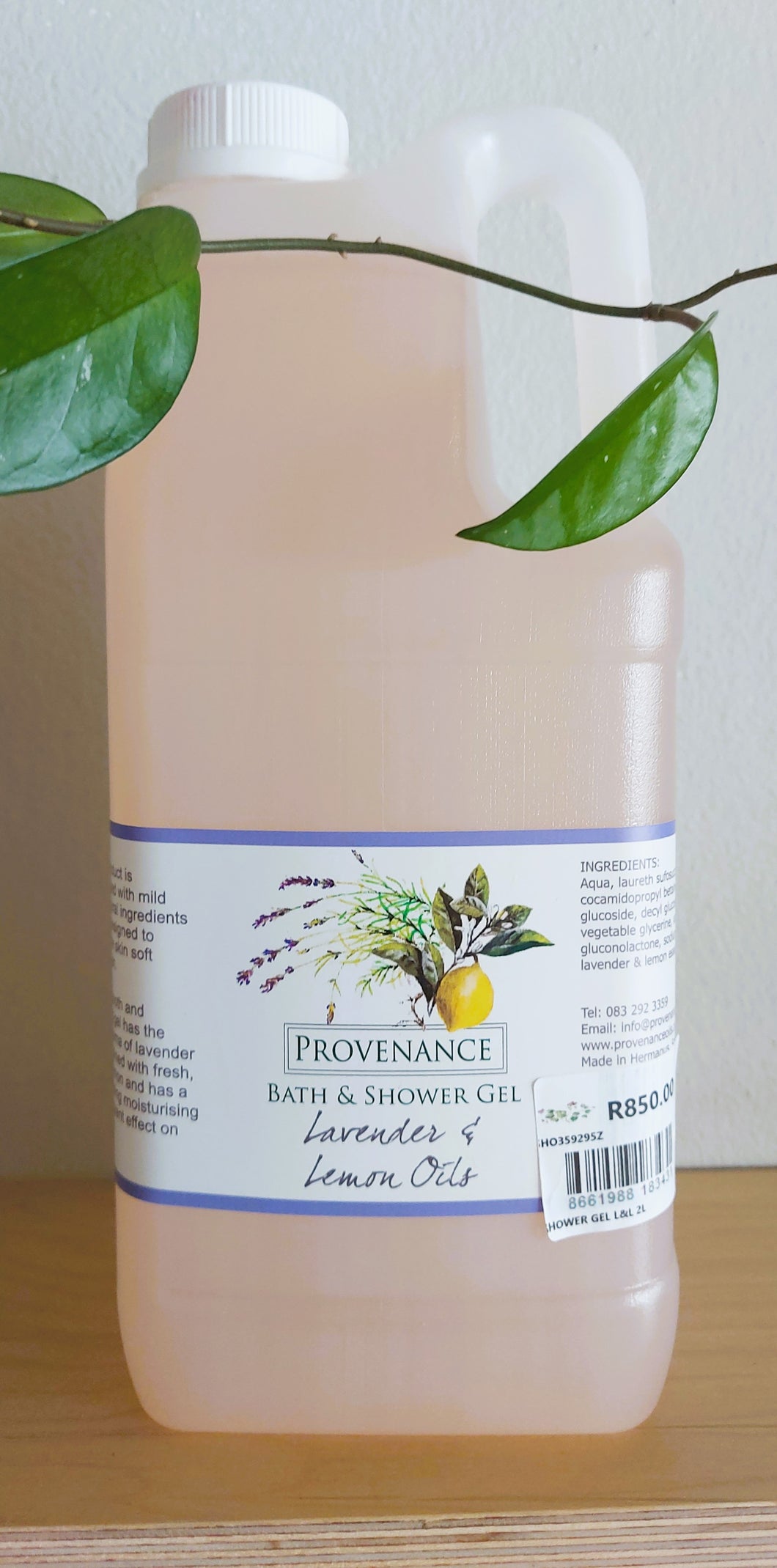 REFILL ~ Bath & Shower Gel ~ Lavender & Lemon ~ 2 LITRE