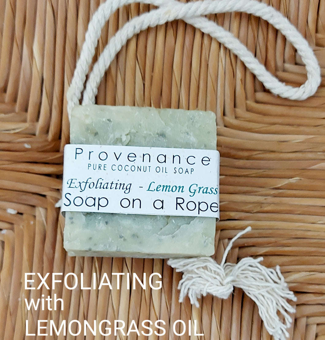 Soap On A Rope - Lemongrass Exfoliating