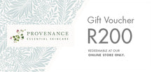 Load image into Gallery viewer, Two hundred Rand Provenance gift voucher with floral design.
